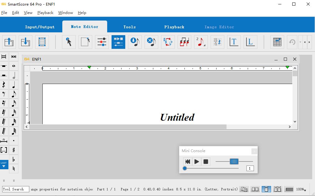SmartScore 64 NE Pro 11中文最新版运行截图