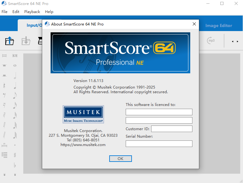SmartScore 64 NE Pro 11中文最新版运行截图