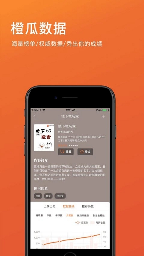橙瓜码字运行截图