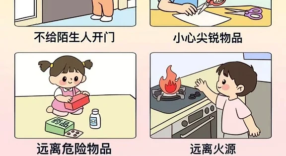小鹰卫士 儿童居家安全防护 产品全家福 展示