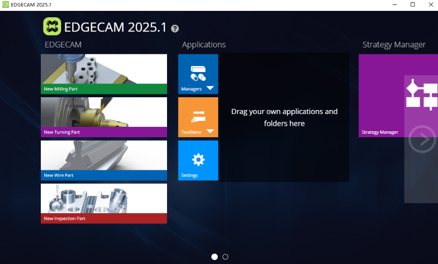 Vero Edgecam 2025激活版运行截图