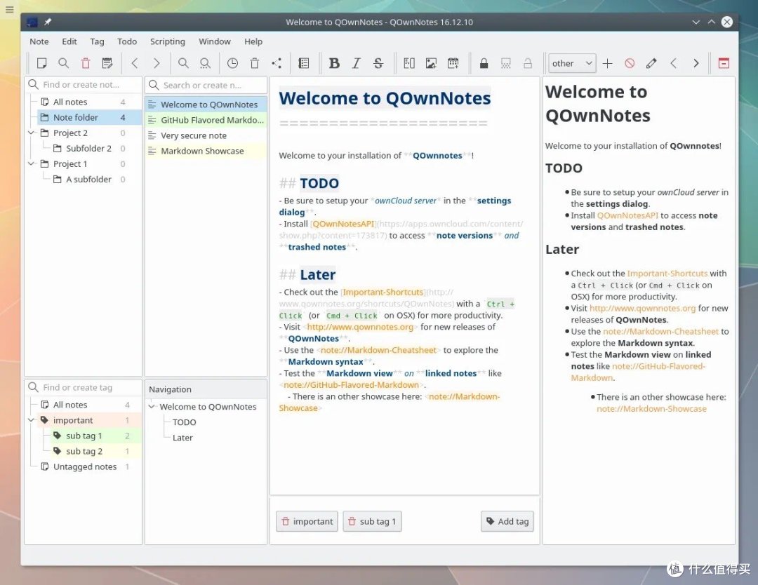 QOwnNotes���Ĵ����� ��ƽ̨�ʼ�ͬ����������