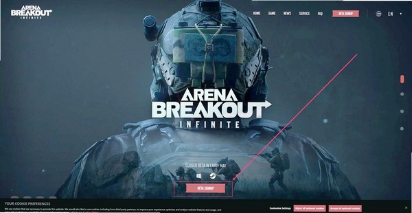 暗区突围国际服Arena Breakout运行截图