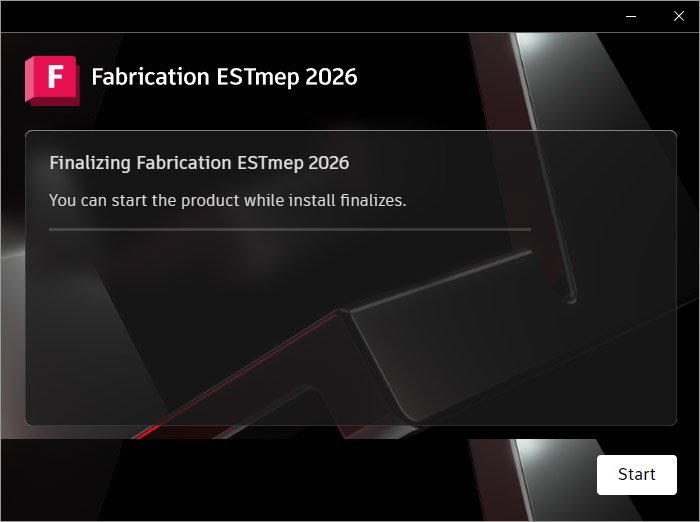 Autodesk Fabrication ESTmep 2026中文完整版运行截图