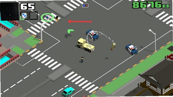 像素公路狂飙运行截图