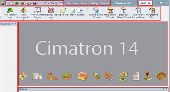 cimatron e14中文完整版运行截图