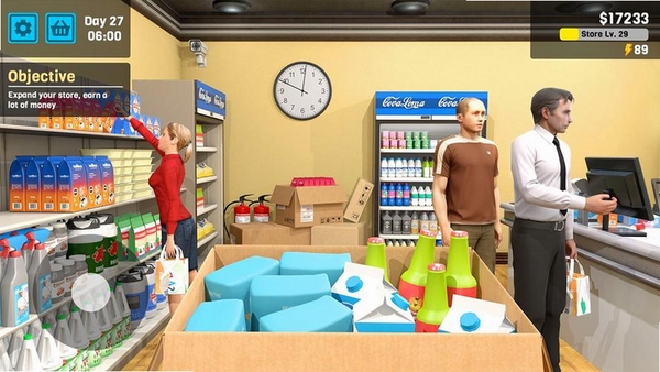 我的超市模拟器3D运行截图