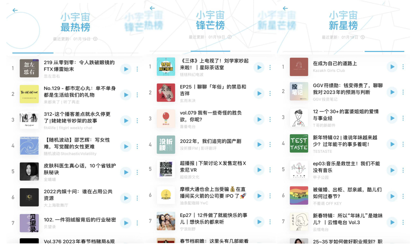 boxlore播客app最新版播客推荐与个性化功能