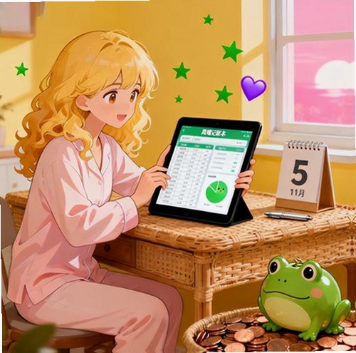 晨曦记账本运行截图