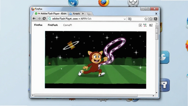 Adobe Flash Player ��IE�� - NPAPI ��Firefox��������������Ŷ����Ľ�ͼ��������ַ�����ǩҳ�����ɼ���ҳ������Ϊ��ɫFlash�������������������ǳɫ���汳�����룬����������