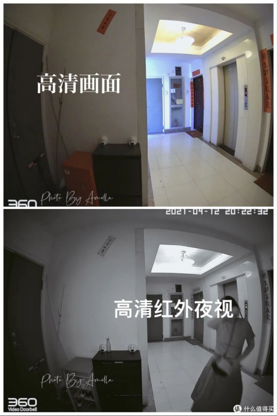 合家亲监控看家 夜视效果 红外模式