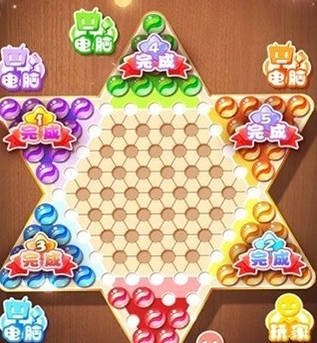 弹珠跳棋 pc版中文版运行截图