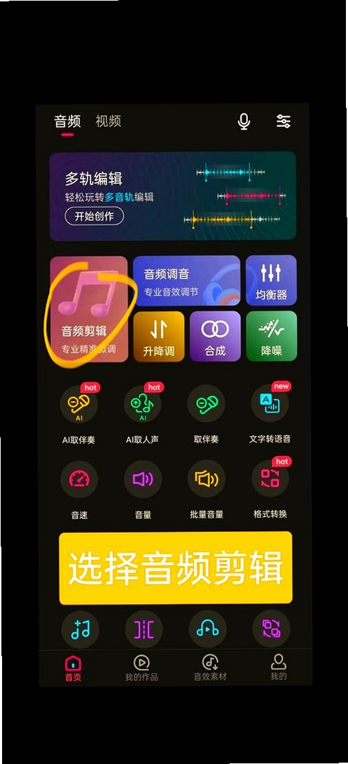 金飞翼音频编辑大师运行截图
