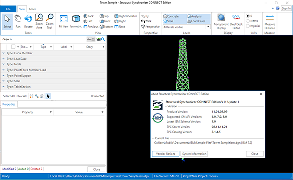 Structural Synchronizer CONNECT Edition 11中文激活版运行截图