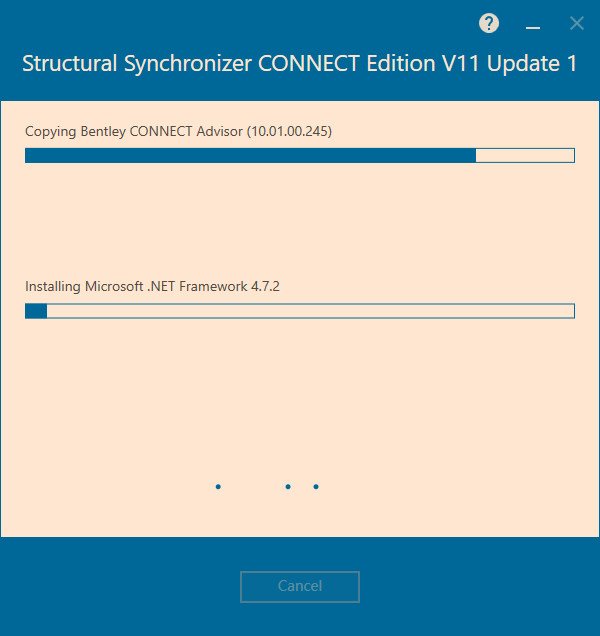 Structural Synchronizer CONNECT Edition 11中文激活版运行截图