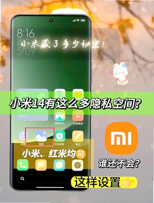 小咪隐私空间运行截图