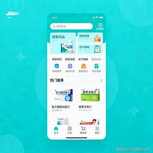 飞兔药城运行截图