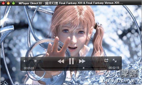 MPlayerWW编译版运行截图