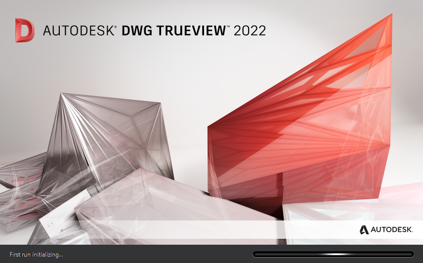 Autodesk DWG TrueView 2022中文激活版运行截图