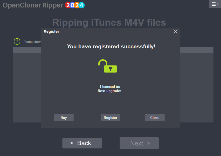 OpenCloner Ripper 2024中文激活版运行截图
