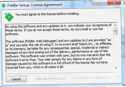Fiddler4运行截图