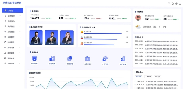 仿阿里巴巴贸易通行业网站源码运行截图