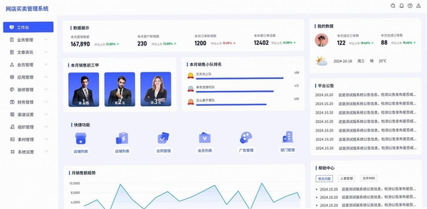 仿阿里巴巴贸易通行业网站源码运行截图