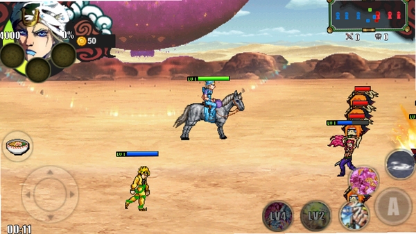 JOJO战记2.3运行截图