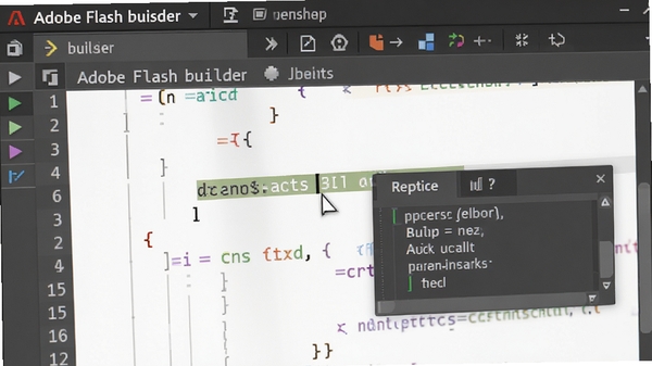 Adobe Flash builder����༭������д����ʾ��ɫ�﷨������������ʾ���㣬���ͣ���ں������ô�����Χ�Ǵ����к����۵���ǣ�����۸���������