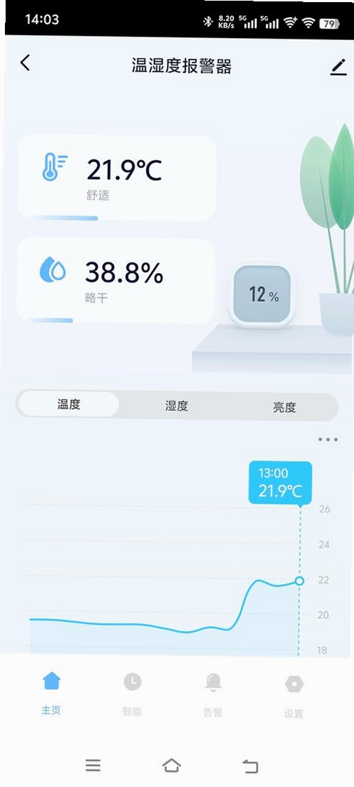 温度计(穿衣助手)运行截图