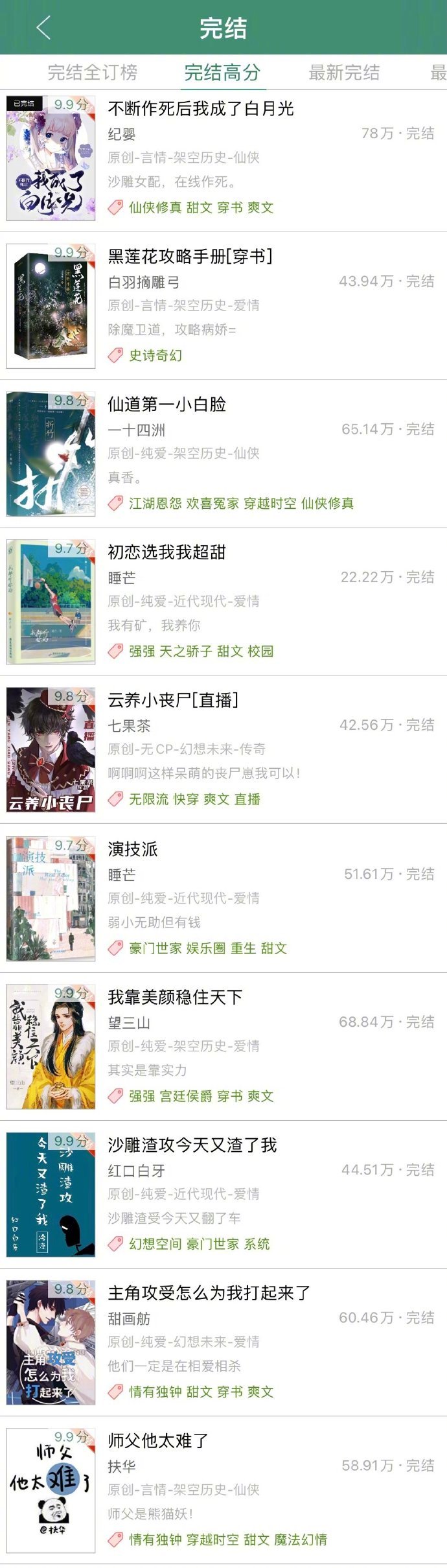 书海阁 冷门高分小说 书荒推荐