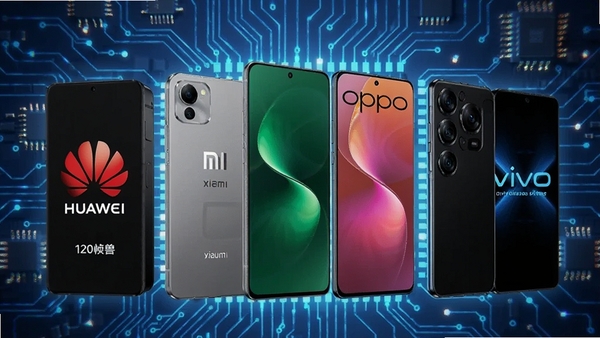 ���ʹ���120֡������������ֻ�Ʒ��ʾ��ͼ��չʾ��Ϊ��С�ס�OPPO��vivo���ֻ����У�����Ϊ��·���������Ƽ���ǿ��ɫ��������ϸ�ڷḻ