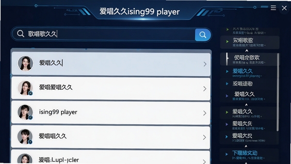 �����þã�ising99 player�������������ܽ�ͼ��������������������·�չʾ��������б�������Ϊ����ɫ�Ƽ��н��棬��ʹ�����ʾ�����廭��ɾ����࣬ͻ����������