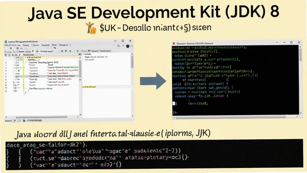 һ��չʾJava SE Development Kit ��JDK�� 8ʹ�ü��ɵ�ʾ��ͼ���������ΪIDE�༭�����ڣ��Ҳ�Ϊ�����д��ڣ��м��ü�ͷ���ӣ��·��г������������õĴ���ʾ��������Ϊ����ɫ����������ˣ�ǿ��ʵ��������ѧ��