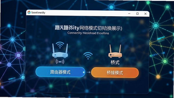 Connectify����ģʽ�л�����չʾ������������ʾ·����ģʽ���Ž�ģʽ����ѡ�����Ϊ�������������������ڵ�ͼ�Σ�ɫ�����죬ͻ�����ܶ������������