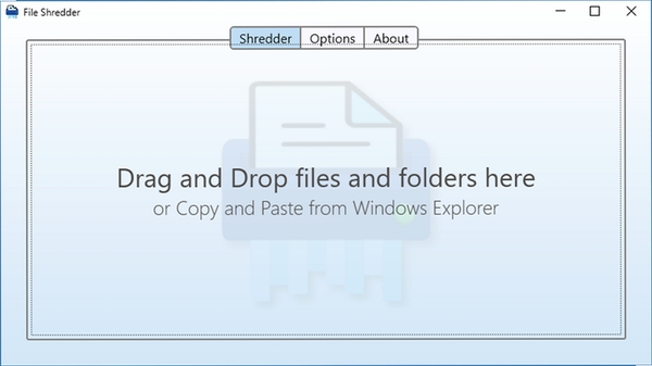 FileShredder运行截图