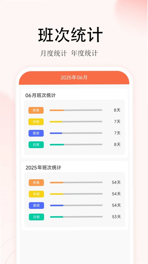 番茄排班运行截图