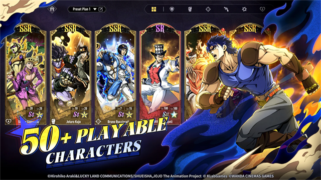 jojo黄金赞歌下载2026最新版运行截图