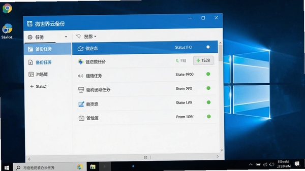 ΢�����Ʊ����������ͼ��չʾ����ı��������б���״ָ̬ʾ�ƣ�����Ϊ�ɾ���Windows���滷��������ɫ������ɫ�Ͱ�ɫΪ��������ִ����