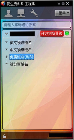 花生壳动态域名运行截图