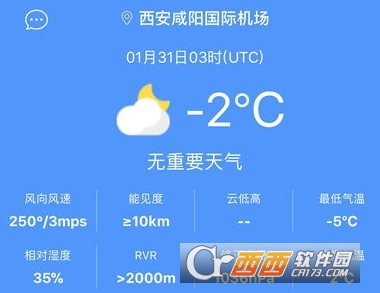西北航空气象APP