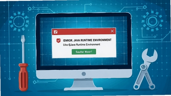 Java Runtime Environment �����޸�����ͼ������չʾһ��������Ļ�ϵ���������ʾ���Ա�����˿���Ͱ��ֹ��ߣ������ǵ���ɫ�ļ����������ֽ������Ĺ���