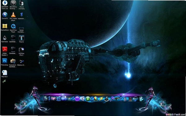 RocketDock���н�ͼ