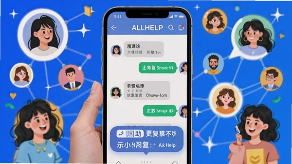 ALLHELP�罻��������ʾ��ͼ���ֻ���Ļ��ʾ����������ݻظ���������Ϊ�罻����Ԫ�أ������ã�ǿ����ݹ�ͨ