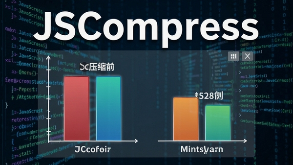 JSCompress��������չʾͼ������������ʾѹ��ǰ����ļ���С�Ա���״ͼ��������JavaScript�����ַ�����Ч����������Ŀ��JSCompress����