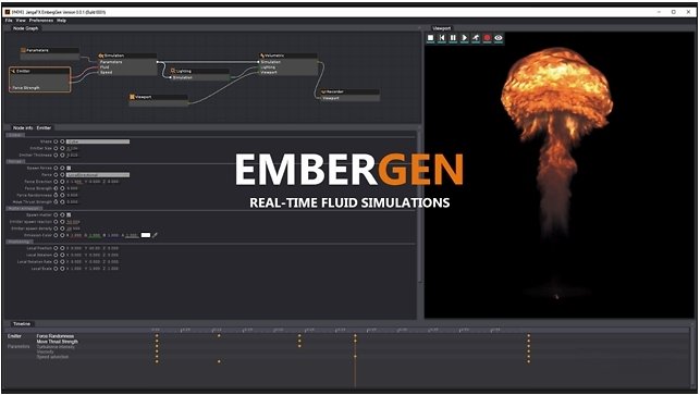 EmberGen 1.2.1中文免费版运行截图