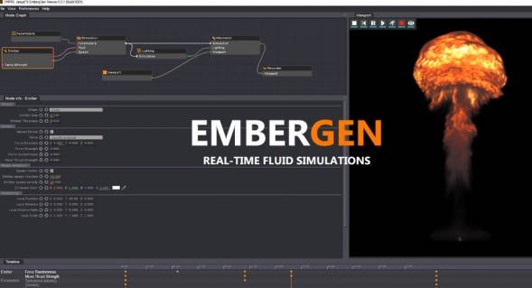 EmberGen 1.2.1中文免费版运行截图