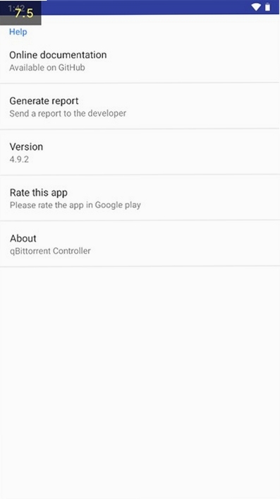 qBittorrent运行截图