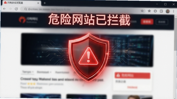 ���簲ȫ�������������һ��������ҳ�ľ�����棬��ɫ��ʾ����ͼ����У�ҳ�汳��Ϊģ������ҳ���ݣ��Ϸ���ʾ��Σ����վ�����ء����������������Ŀ�Ҿ��пƼ��С�