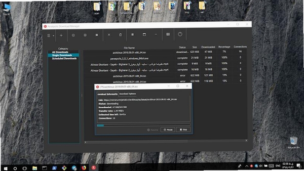 Persepolis Download Manager运行截图
